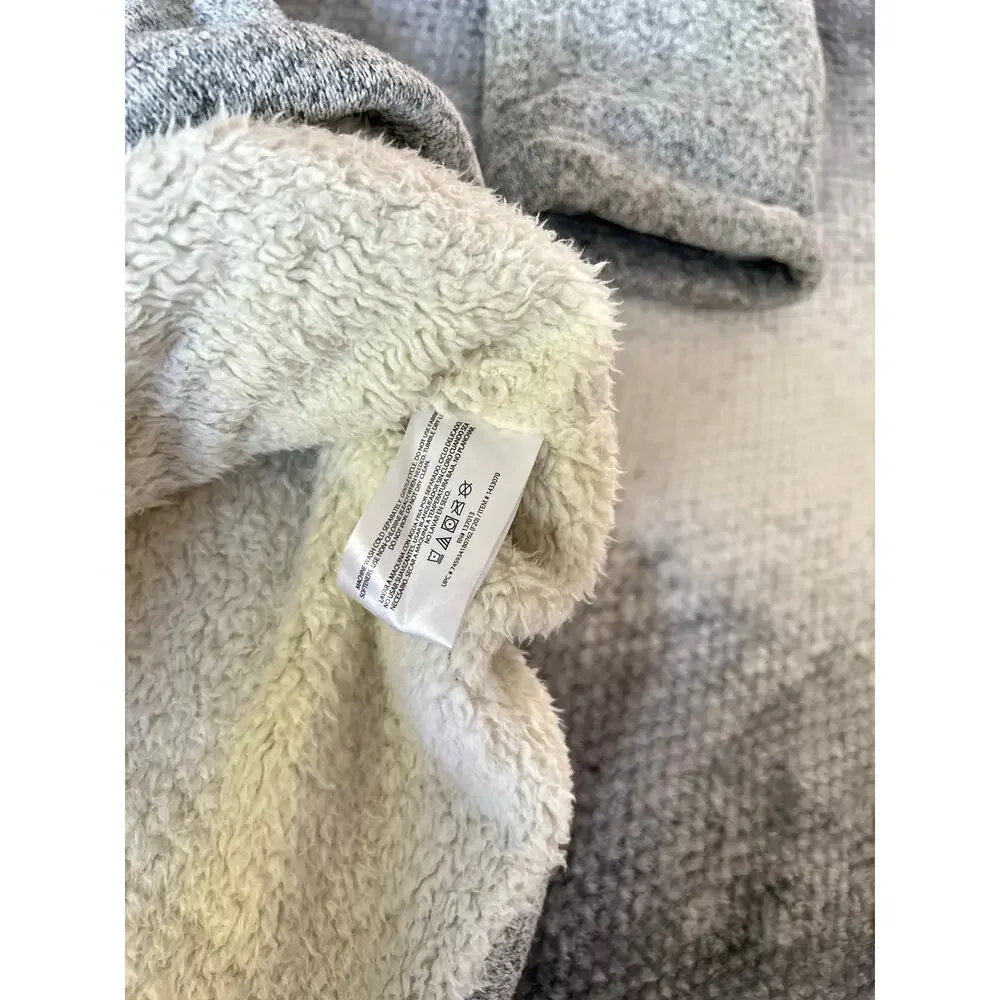 Orvis Men's Fleece Lined Quarter Zip Pullover Heather Gray Size Large Outdoors - Picture 10 of 12